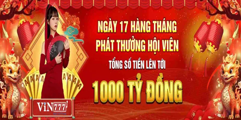 Khuyến mãi ngày tại vin777